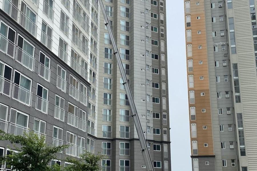 군산 선양동 작업 당일 현장