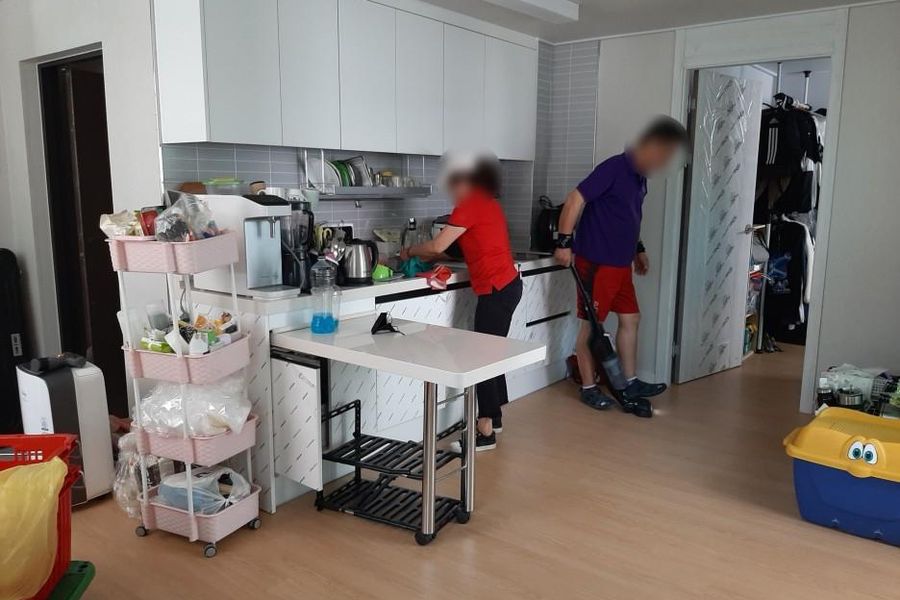 군산 신영동 현장 확인 사진